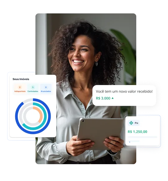 Site do imóvel e publicação nos portais parceiros