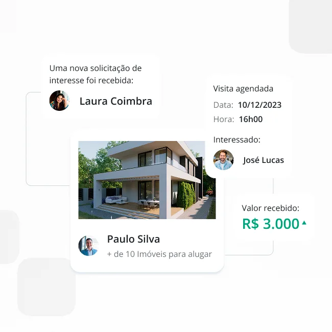 Imóvel com documentos e cadastro organizado